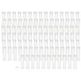 thumbnail image 1 of The Beadsmith Clear Plastic Tubes - 2-Inch-Long Round Tubes, 3/8 Inches in Diameter - Flat Caps - Use for Beads, Bath Salts, Wedding & Party Favors, Home or Office Storage - Bag of 100, 1 of 5