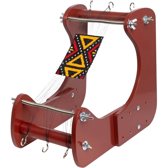 The Beadsmith ComfortLoom - Adjustable Loom with 4 Length Settings, Ergonomic Design, Patent Pending