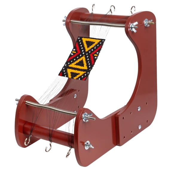 The Beadsmith ComfortLoom - Adjustable Loom with 4 Length Settings, Ergonomic Design, Patent Pending