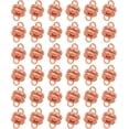 thumbnail image 1 of The Beadsmith Copper-Plated Magnetic Clasps – Brass Jewelry Findings, 6 x 4.5 mm, 36 Set, 1 of 6