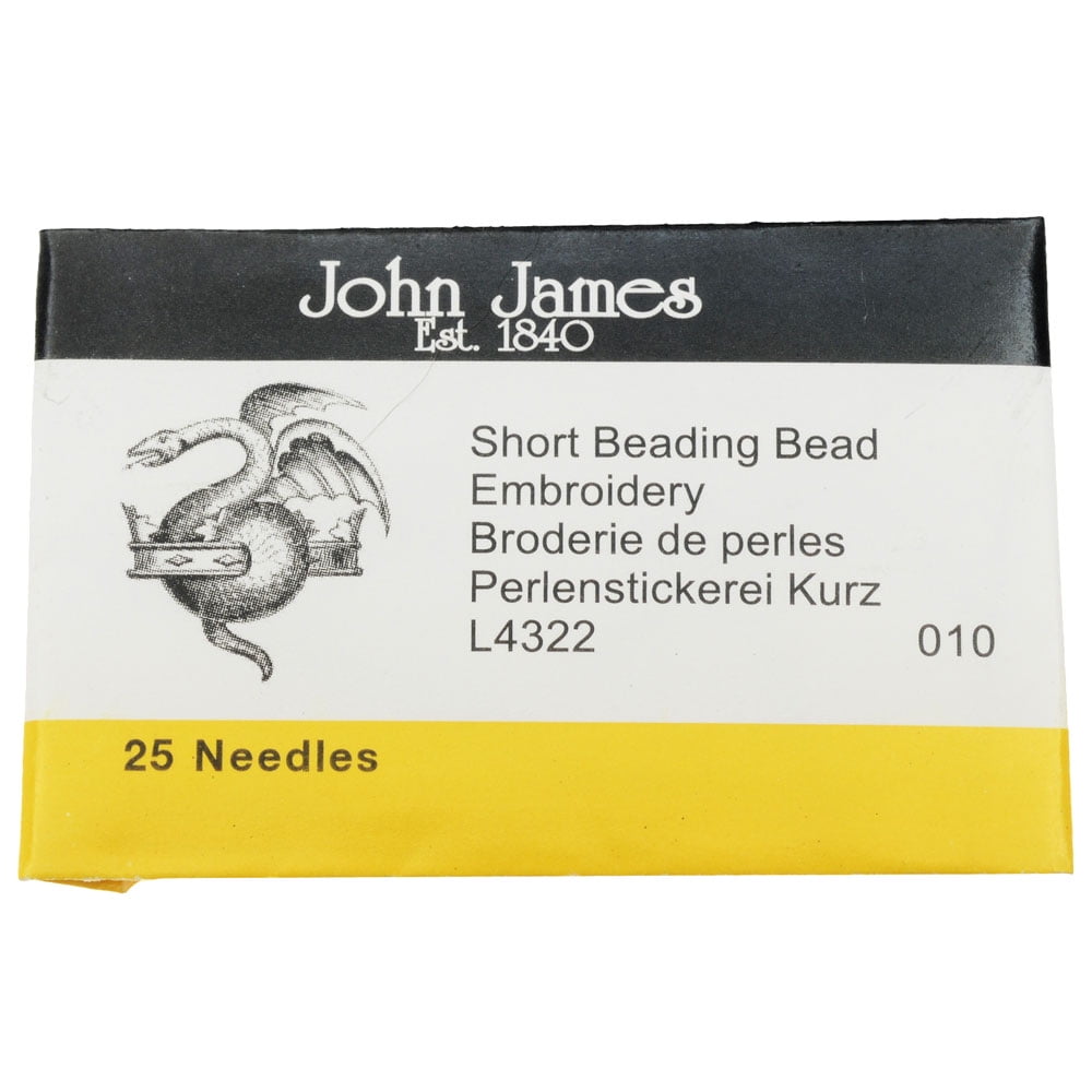 English Beading Needles #13, 4 pack