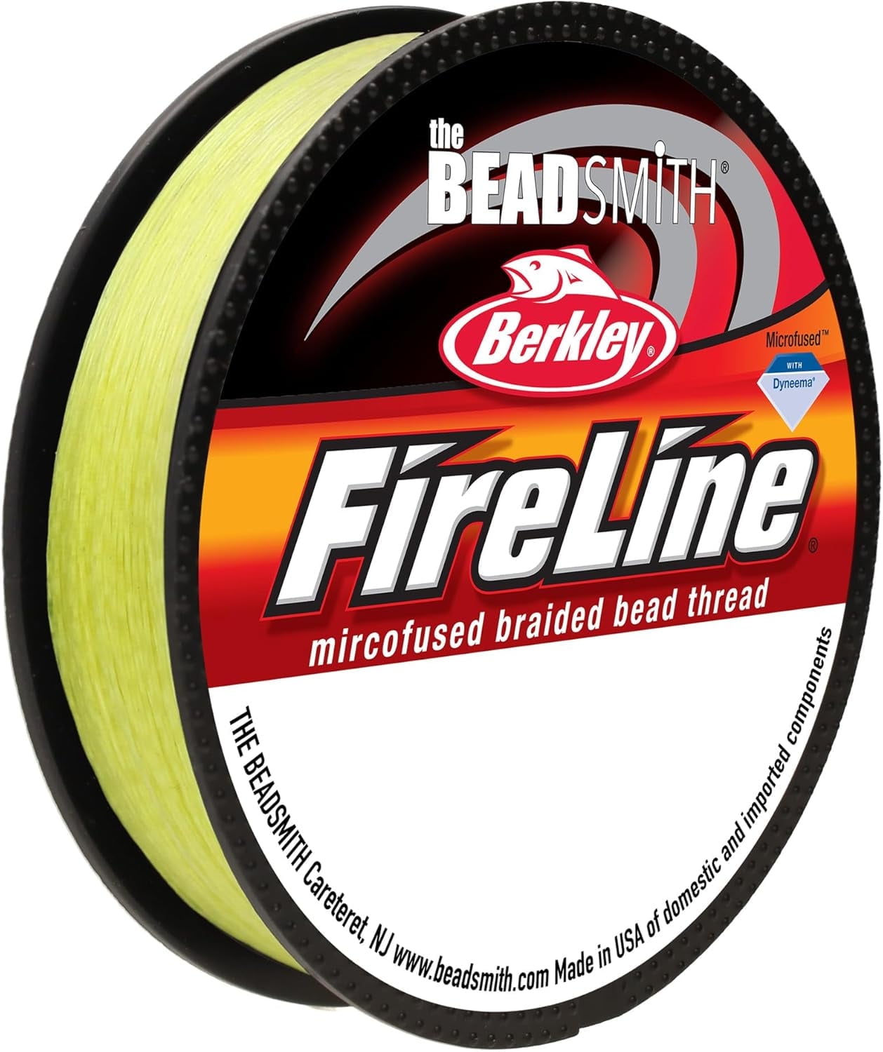 The Beadsmith Fireline by Berkley - Micro-Fused Braided Thread - 20lb ...