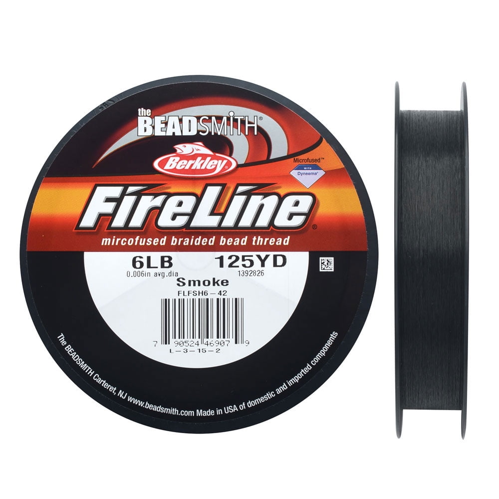 The Beadsmith Fireline by Berkley MicroFused Braided Thread 6lb