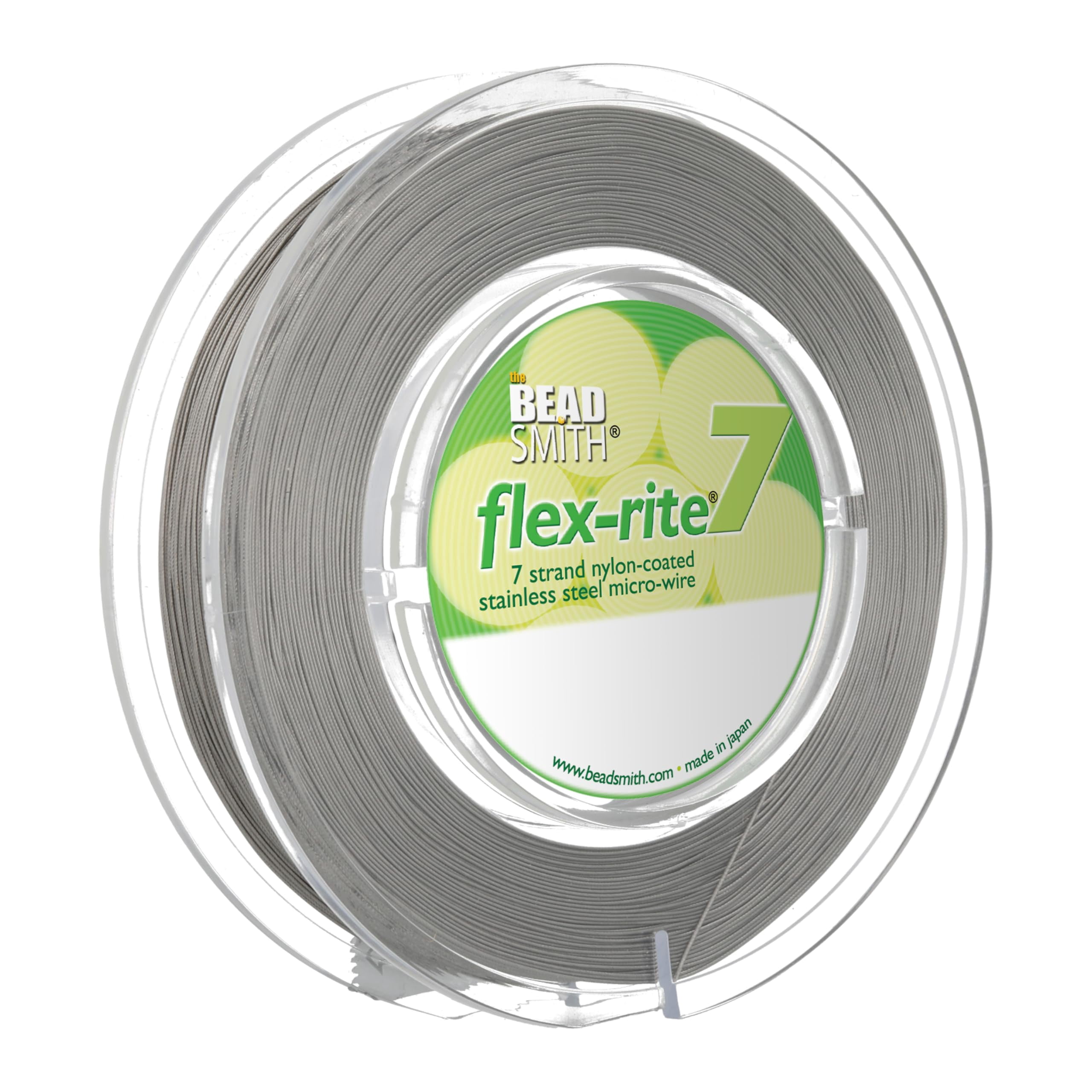 The Beadsmith Flex-Rite Beading Wire - 7-Strand, 0.020
