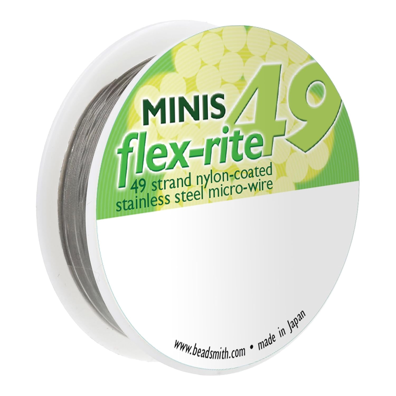 Wire Build Rite The Beadsmith Flex-Rite Beading Wire - 49-Strand, 0.012