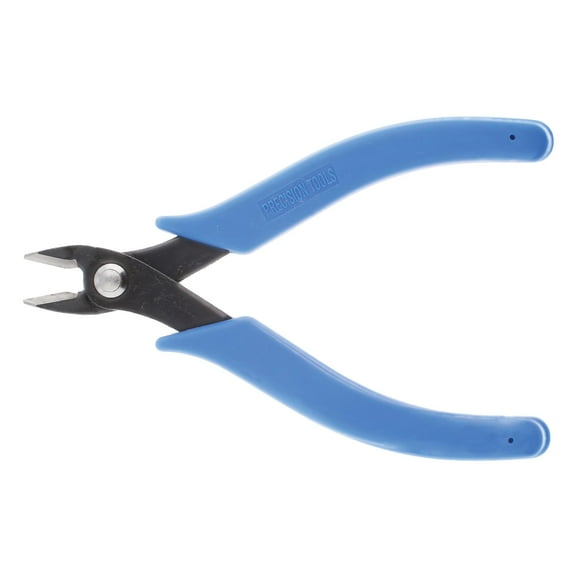 The Beadsmith Heavy Duty Side Cutter, 6 inches (152mm) with Blue Comfort Grip Handle and no Spring, Tool for Jewelry Making, Electronics or Micro Mechanics
