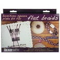 thumbnail image 1 of The Beadsmith Kumihimo Starter Kit, Square Plate with Bobbins Findings and Rattail Mix, 1 of 2