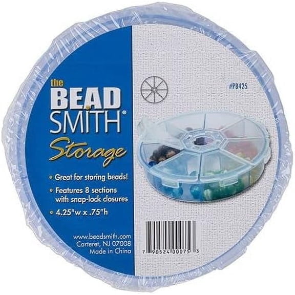 The Beadsmith Plastic Organizer Box, 4.25 X .75 - PB425