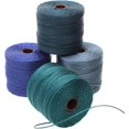 thumbnail image 1 of The Beadsmith S-Lon Bead Cord – .5 mm Nylon Cord, 12-Pack, Deep Blue Sea Mix, TEX210, 77 Yards, 1 of 10