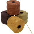 thumbnail image 1 of The Beadsmith S-Lon Bead Cord – .5 mm Nylon Cord, 12-Pack, Wheatberry Mix, TEX210, 77 Yards, 1 of 8