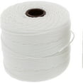 thumbnail image 1 of The Beadsmith S-Lon Bead Cord – .5 mm Twisted Nylon Cord, White Color, TEX210, 77 Yards, 1 of 6