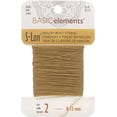 thumbnail image 1 of The Beadsmith S-Lon Beading Thread – Khaki, Size 2 (0.12 mm), 26 Yds (23.7 m), Strong Stringing Cord, 1 of 6