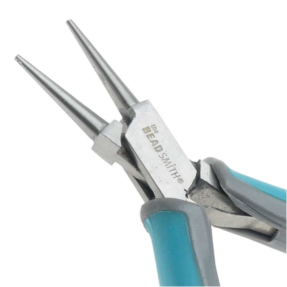 The Beadsmith Simply Modern Series, Round Nose Pliers, 4.75 Inches Long