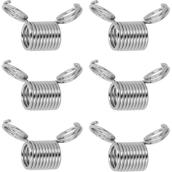 The Beadsmith SpringEEZ Bead Clamps – 6 Large Size Spring Clips, Prevent Beads from Falling