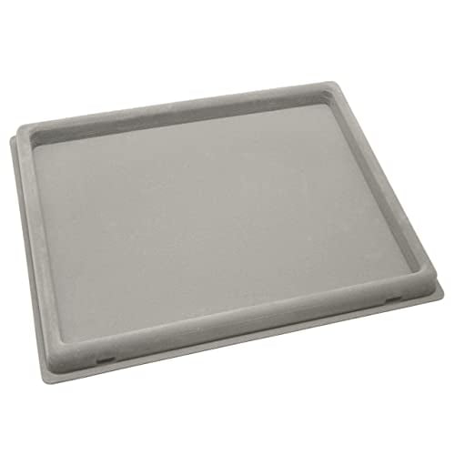 The Beadsmith Treasure Mat Tray, 11 x 14 inches, Bead Board, Grey
