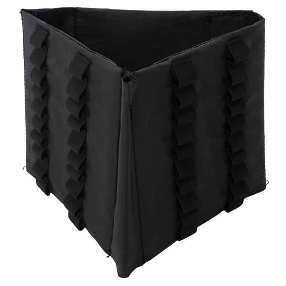 The Beadsmith Bead Tube Tower - Mini Storage Unit for Large & Small Bead Tubes, 6.5 Inches, Folds Easily for Storage, Portable, Includes Clear Zippered Pouch w/Handle