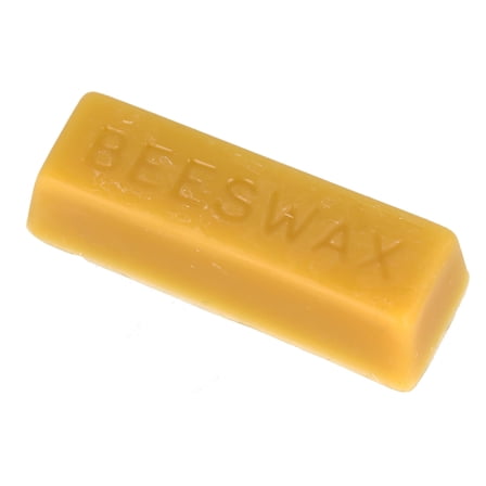 The Beadsmith Wax Thread Conditioner – 1 Oz Bar, 100% Beeswax, Natural Cord Strengthener