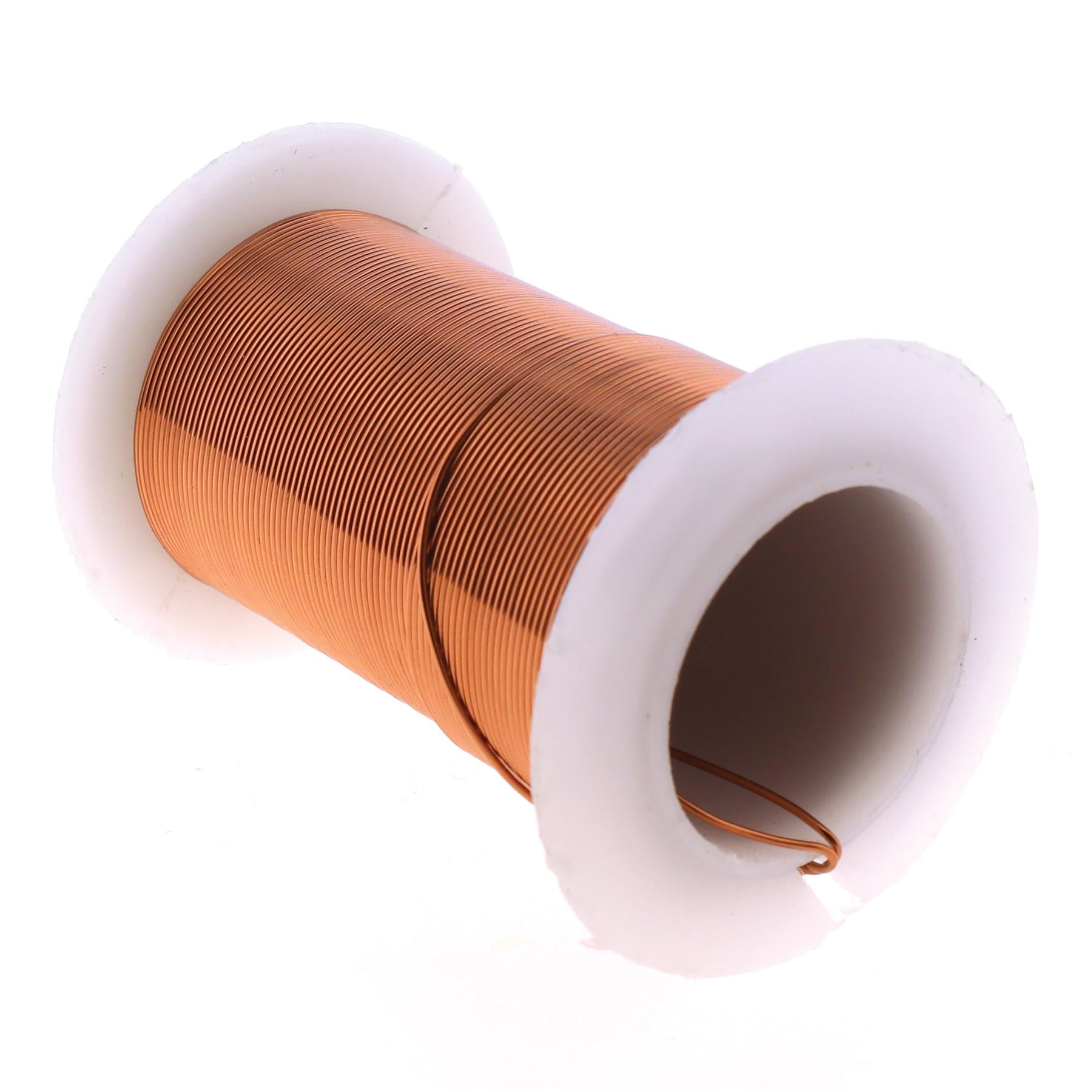 The Beadsmith Wire Elements 24 Gauge Lacquered Tarnish Resistant Copper Wire for Jewelry Making 30 Yard 27.43 Meter Spool Antique Copper Color