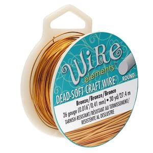 O'Creme 28 Gauge White Florist/Floral Wire 14 Inch, 50 Pieces 