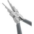 thumbnail image 1 of The Beadsmith Wire Looping Pliers – Create 6 Sizes (Ranging 2-9mm) of Loops & Jump Rings, 5.5" long (140mm), Polished Steel Head & PVC Comfort Handle, 1 of 8