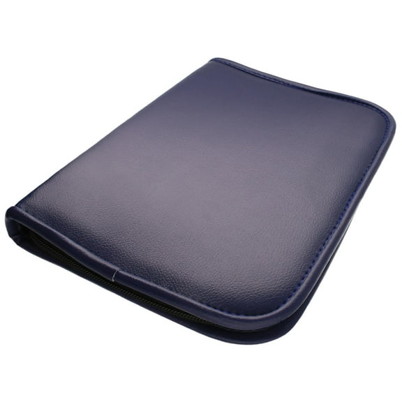 The Beadsmith Zippered Tool Pouch  9 x 6.5 x 1.25  9 Bands  Made of Purple Leatherette Material  Use to Store and Transport Craft Pliers and Tools