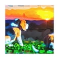 thumbnail image 1 of "The Beagle Admired". - Canvas, 1 of 25