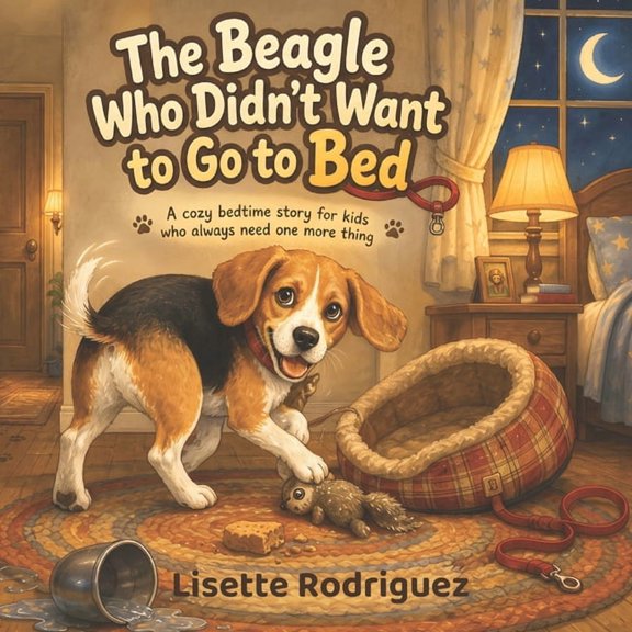 The Beagle Who Didn't Want to Go to Bed: A cozy bedtime story for kids who always need one more thing, (Paperback)