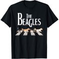thumbnail image 1 of The Beagles, Beagle Dog Funny For Beagle Lovers T-Shirt men and women can wear, black, white, gifts, 1 of 4