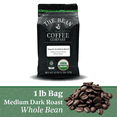 thumbnail image 1 of The Bean Organic Coffee Company Breakfast Blend, Medium Dark Roast, Whole Bean Coffee, 16-Ounce Bag, 1 of 6