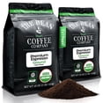 thumbnail image 1 of The Bean Organic Coffee Company Premium Espresso, Dark Roast, Ground Coffee, 16-Ounce Bags (Pack of 2), 1 of 10