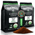 thumbnail image 1 of The Bean Organic Coffee Company Water Processed DECAF South America Blend, Medium Roast, Ground Coffee, 16-Ounce Bags (Pack of 2), 1 of 10