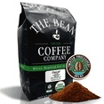 thumbnail image 1 of The Bean Organic Coffee Company Water Processed DECAF South America Blend, Medium Roast, Ground Coffee, 5-Pound Bag, 1 of 10