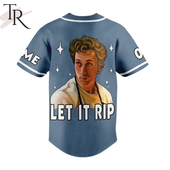 The Bear Let It Rip Custom Baseball Jersey