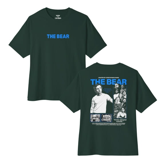 The Bear TV Show | Full Cast Chicago - Every Second Counts T-shirt | TV/Movie 2024 Viral Tee | 4 Colors - Unisex