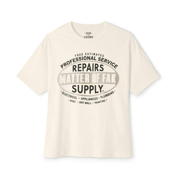The Bear TV Show | Matter Of Fak Supply Professional Service Estimates Work T-shirt | TV/Movie 2024 Viral Tee | 2 Colors - Unisex