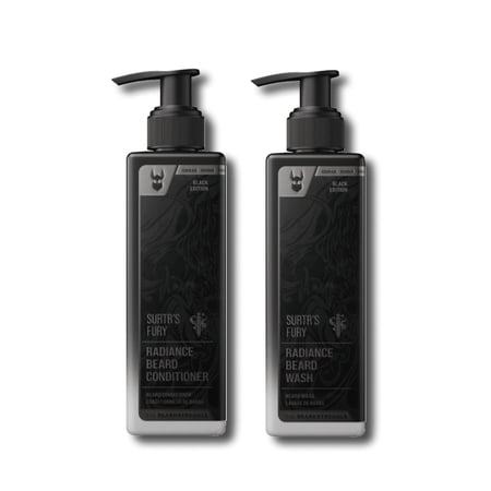 The Beard Struggle - Radiance Beard Wash & Conditioner Bundle - Pack of 2 (Surtr's Fury)