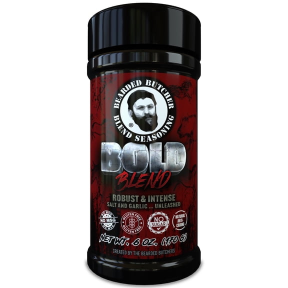 The Bearded Butchers Bold Blend Seasoning, 6 oz