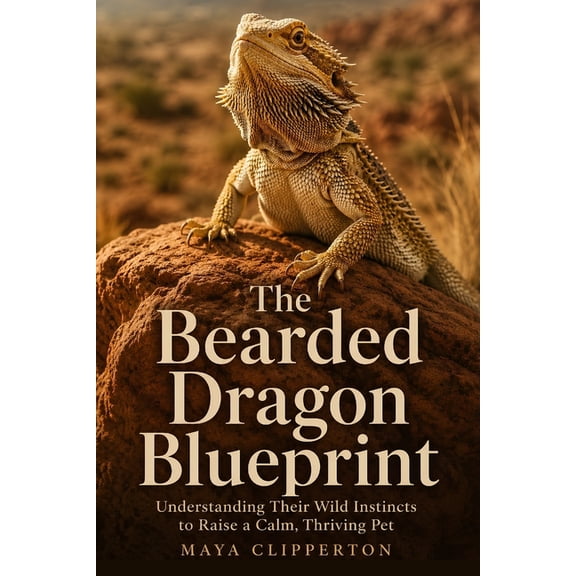 The Bearded Dragon Blueprint: Understanding Their Wild Instincts to Raise a Calm, Thriving Pet, (Paperback)