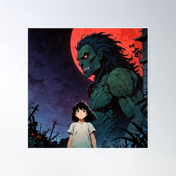 The Beast Awakens Poster Wall Art, Modern Wall Decor, 16x16 UNFRAMED