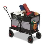 Radio Flyer The Beast MVP Wagon, Heavy Duty Kid & Cargo Folding Wagon, Collapsible Wagon Cart for Ages 1.5+