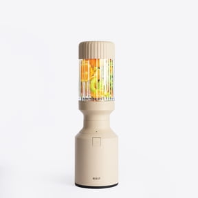 Open Box The Beast Mini Blender | Compact, Personal Countertop Blender for Smoothies, Shakes, Food Prep, Frozen Fruits & Veggies, Sauces & Dips | Portable Bottle, Straw Cap and Straws | 600W Motor (
