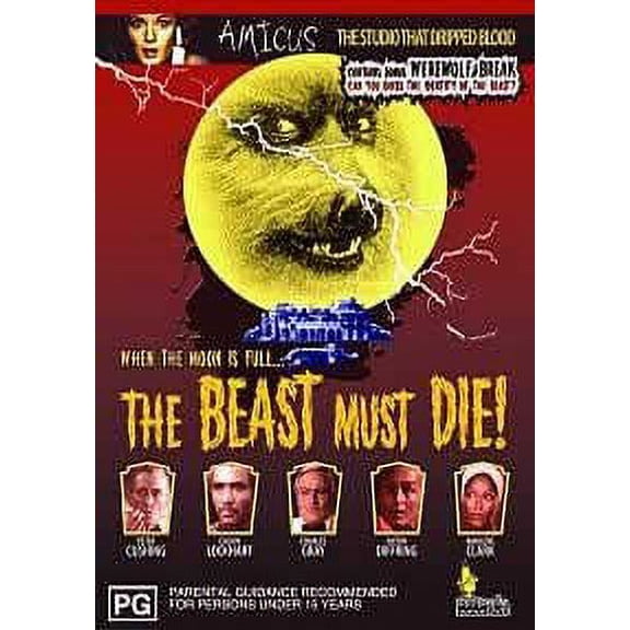 The Beast Must Die ( Black Werewolf ) [ NON-USA FORMAT, PAL, Reg.0 Import - Australia ]