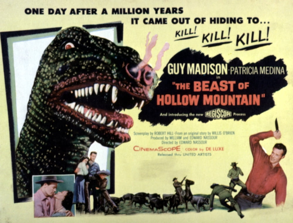 The Beast Of Hollow Mountain Canvas Art - (28 x 22)