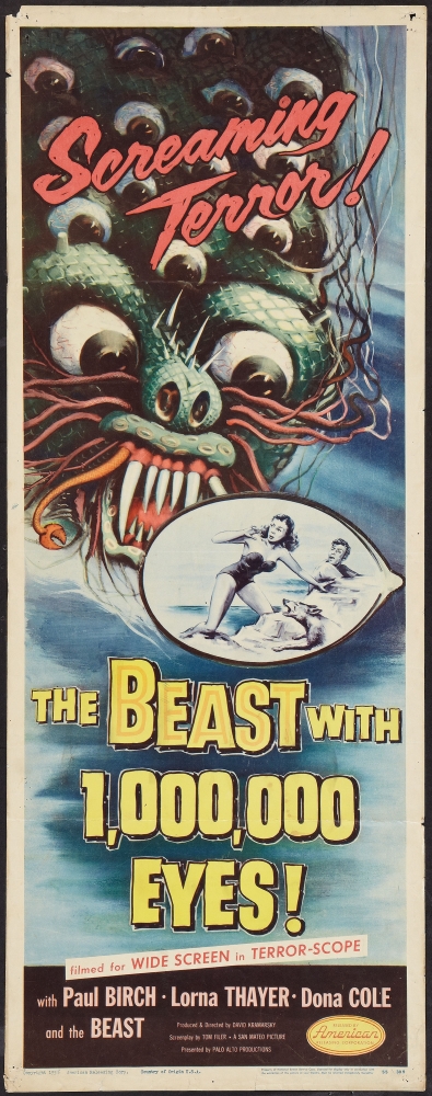 The Beast With A Million Eyes Canvas Art - (11 x 17)