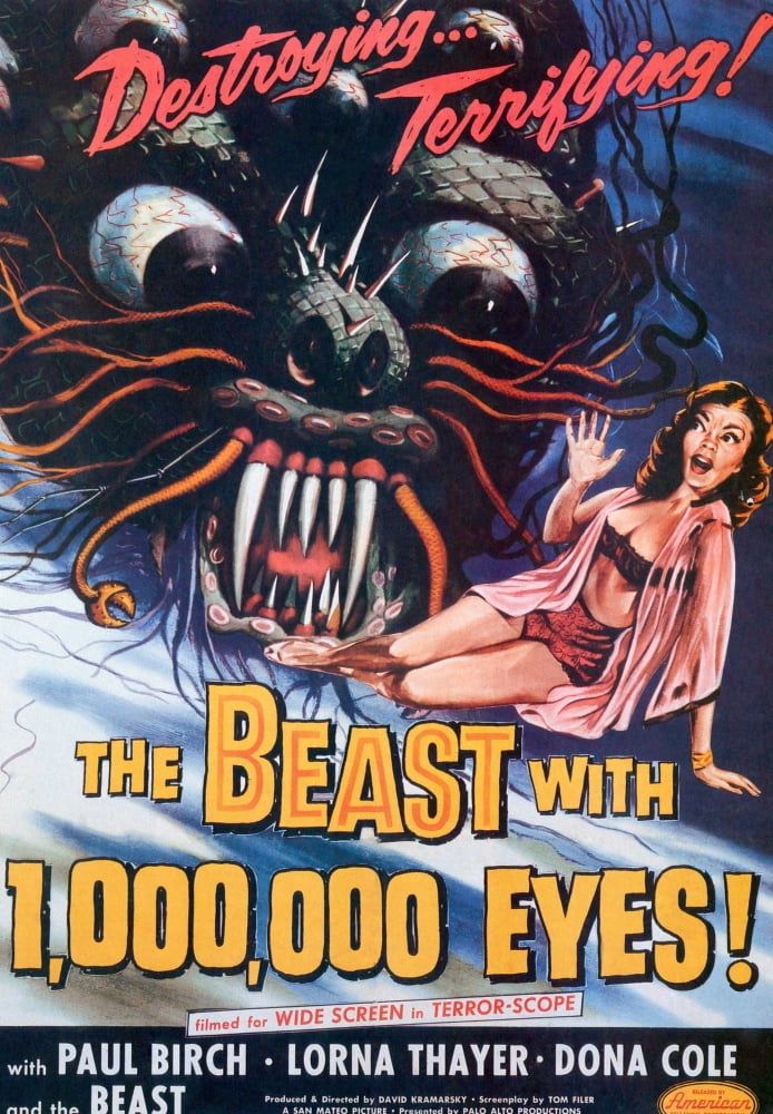 The Beast With A Million Eyes Canvas Art - (24 x 36)
