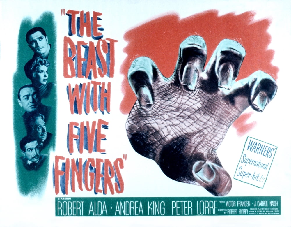 The Beast With Five Fingers Canvas Art - (28 x 22)