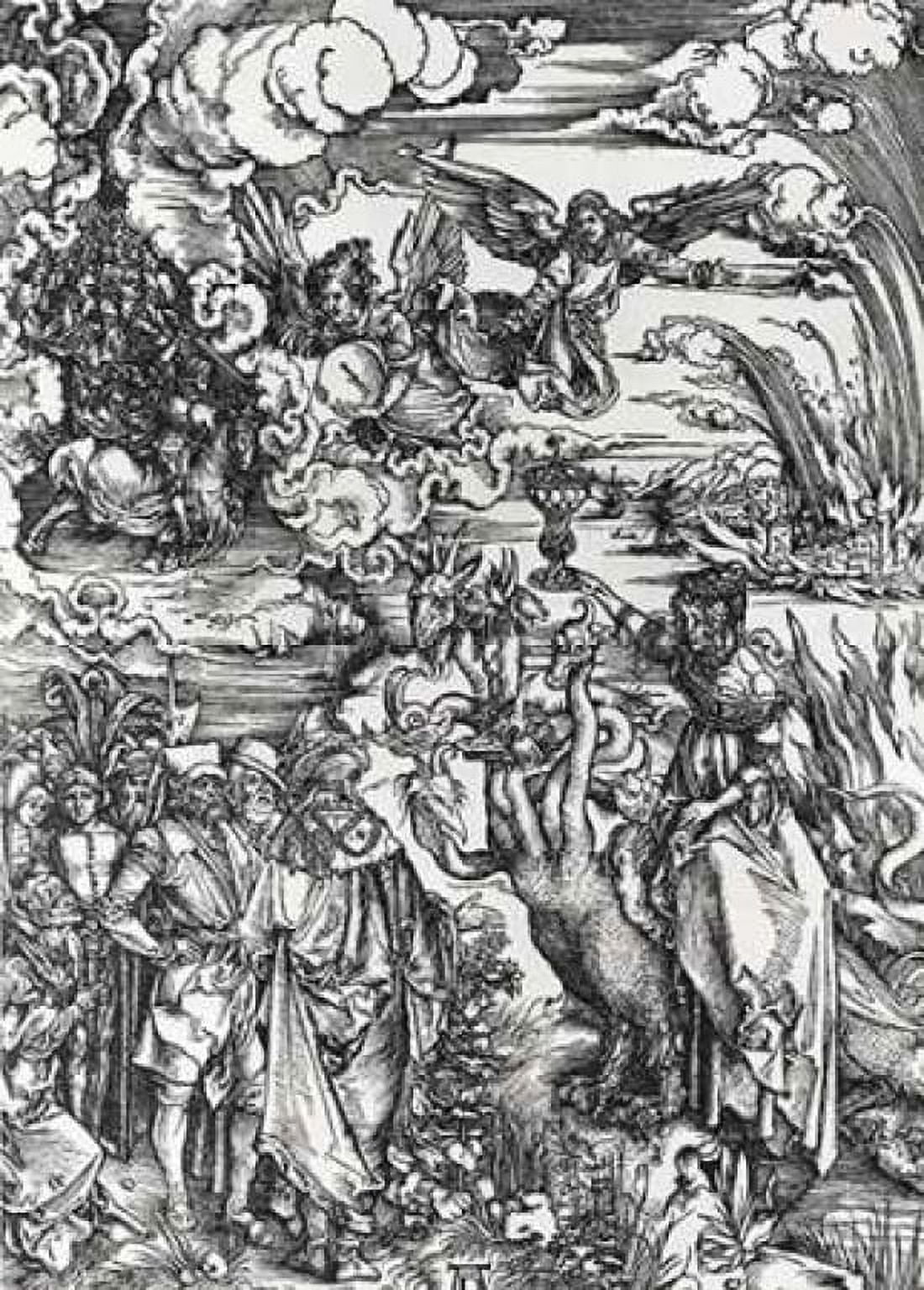 The Beast With Two Horns Like a Lamb Canvas Art - Albrecht Durer (20 x 28)