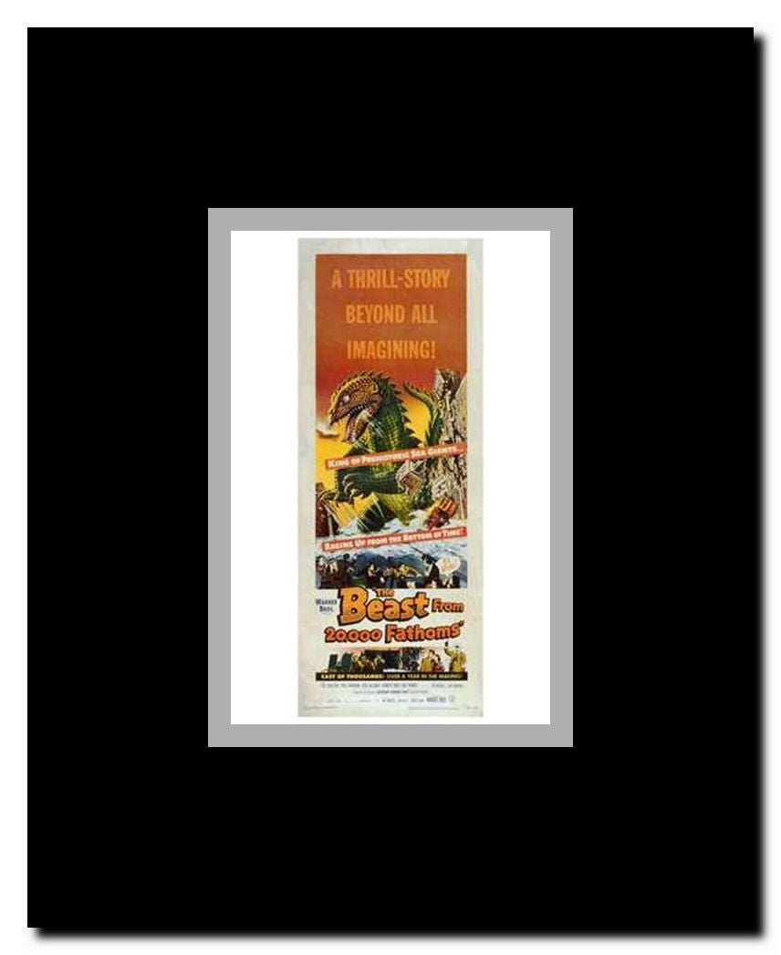 The Beast from 20 000 Fathoms Framed Movie Poster