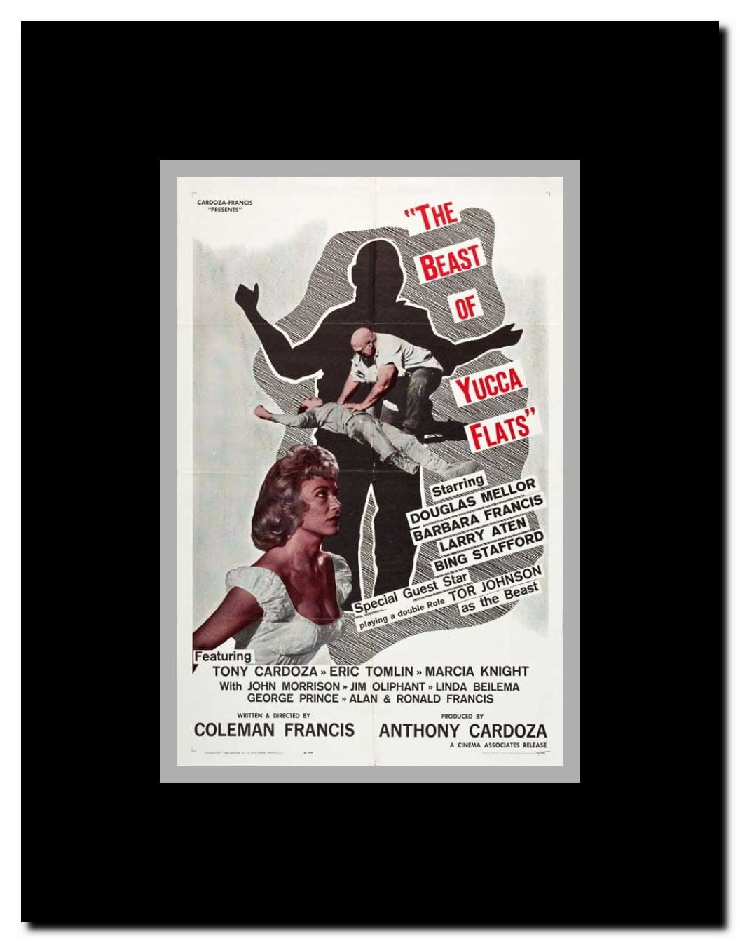 The Beast of Yucca Flats Framed Movie Poster