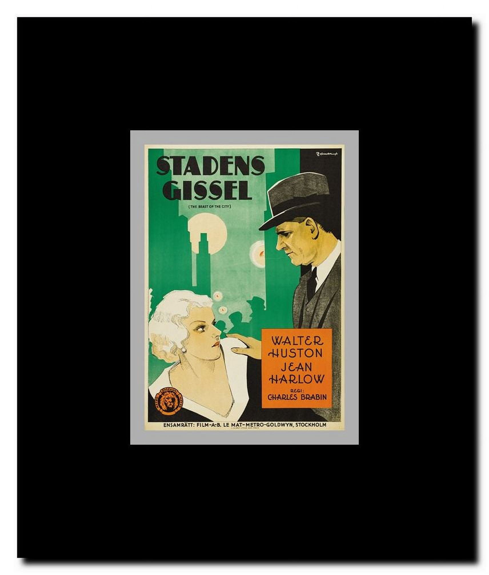 The Beast of the City Framed Movie Poster